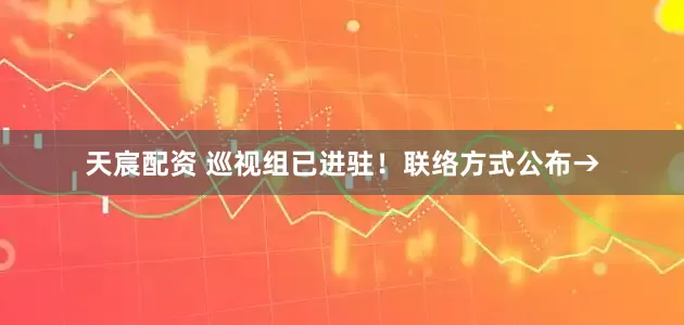天宸配资 巡视组已进驻！联络方式公布→
